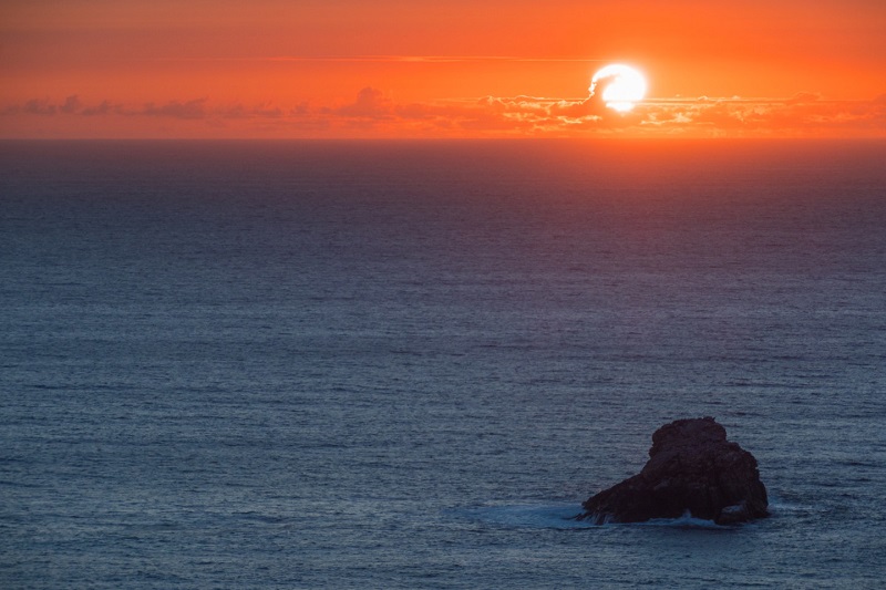 Atardecer en la Costa da Morte