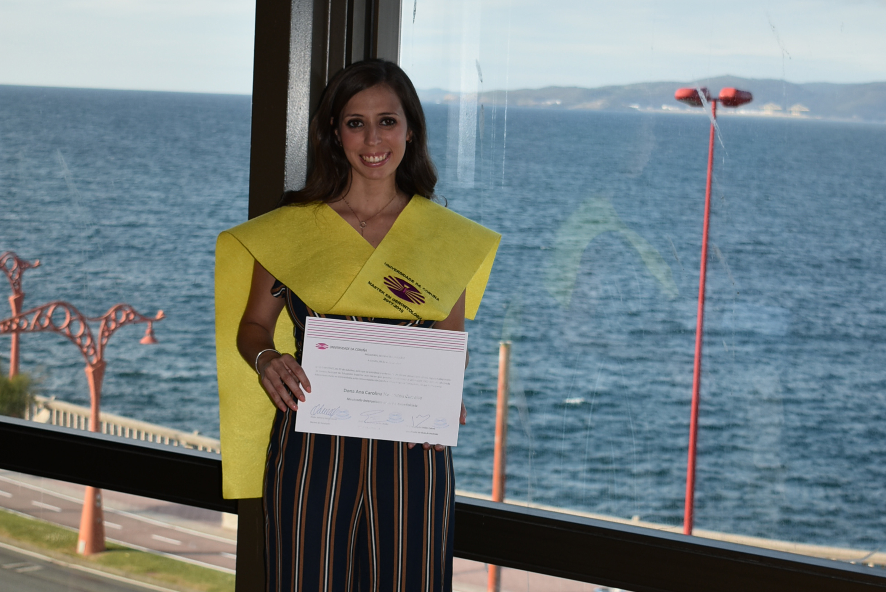 Ana Carolina Hauradou, retornada a Galicia 