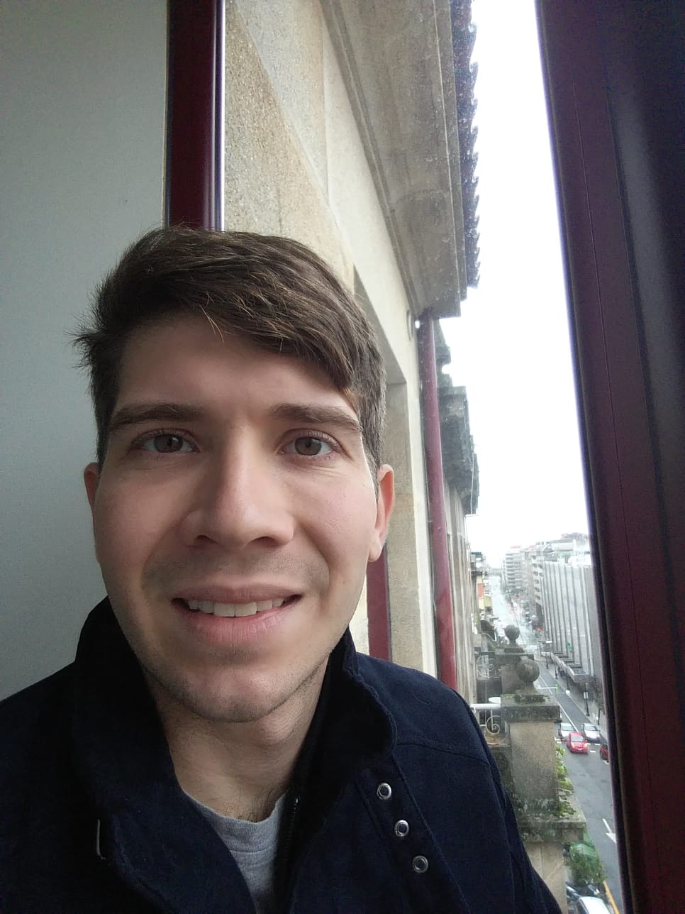 Juan Carlos, bolseiro BEME e agora traballador en Vigo