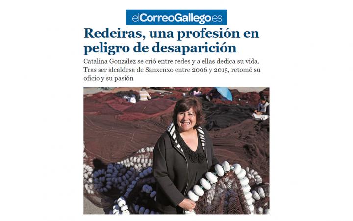 Catalina González, redeira Galicia