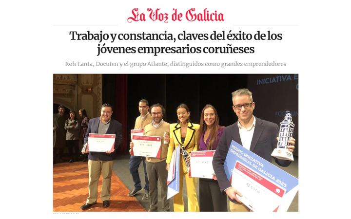 Empresarios coruñeses premio