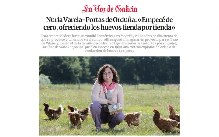 Nuria Varela emprendedora rural
