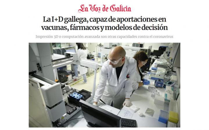 I+D gallega contra el coronavirus