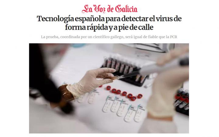 Tecnología española gallega detección virus