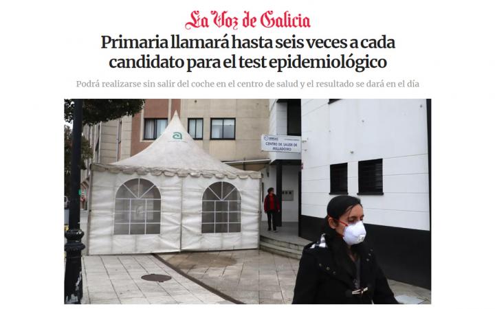Estudio epidemiológico coronavirus Galicia