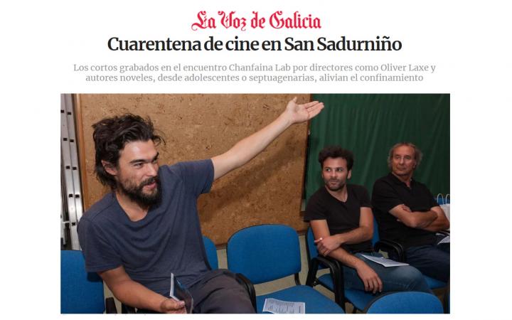 Cuarentena de cine en San Sadurniño