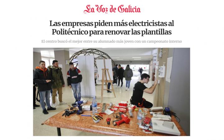 Empresas empleo electricistas Galicia