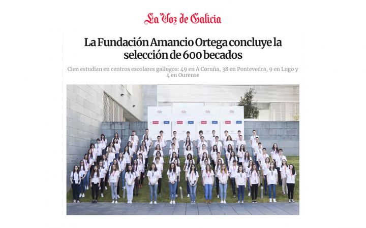 Becas Amancio Ortega Galicia