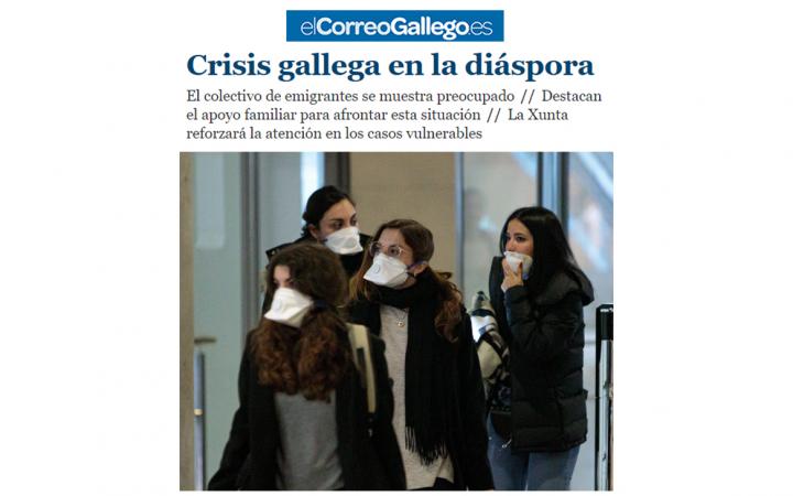 Galicia emigración crisis diáspora