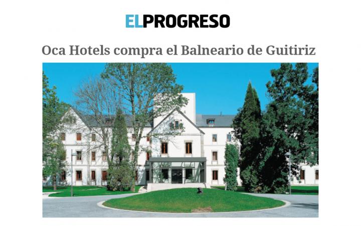 Oca Hotels compra Balneario Guitiriz