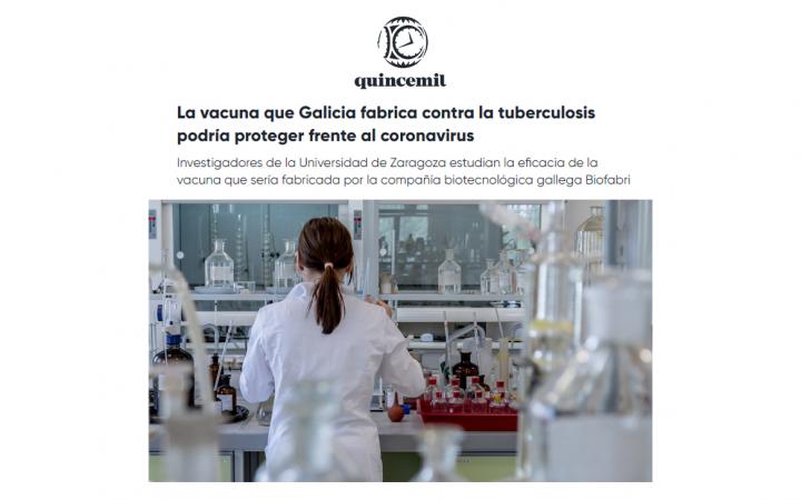 Vacuna coronavirus biotecnología Galicia