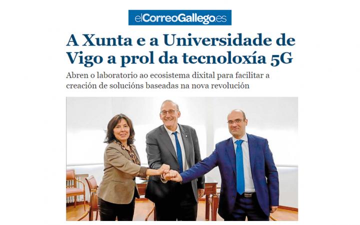 Xunta e Universidade de Vigo tecnoloxía 5G
