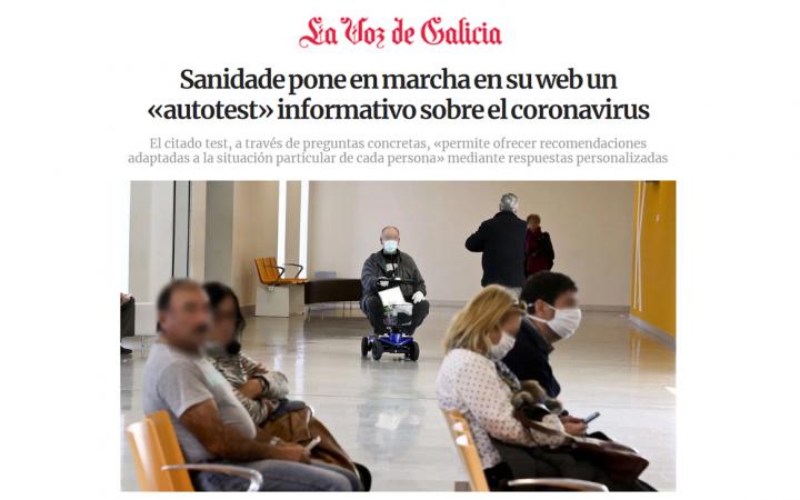 Sanidade autotest coronavirus