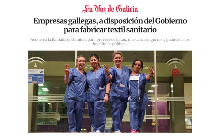 Empresas gallegas textil colaboración 