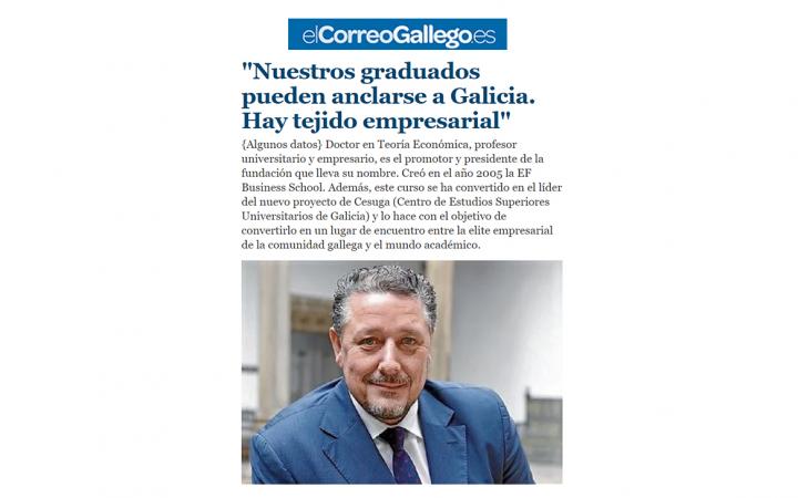 Venancio Salcines EF Business School Galicia