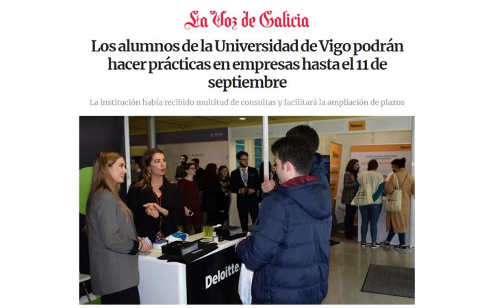 Universidad de Vigo prácticas