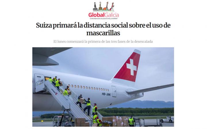 Suiza desescalada coronavirus