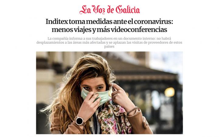 Inditex Galicia coronavirus