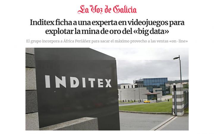 Inditex Galicia big data