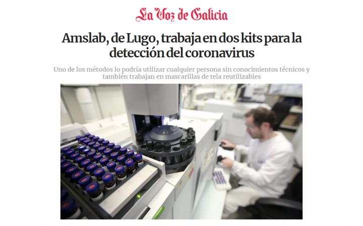 Biotec Amslab Lugo coronavirus