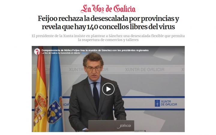 Desescalada Galicia coronavirus