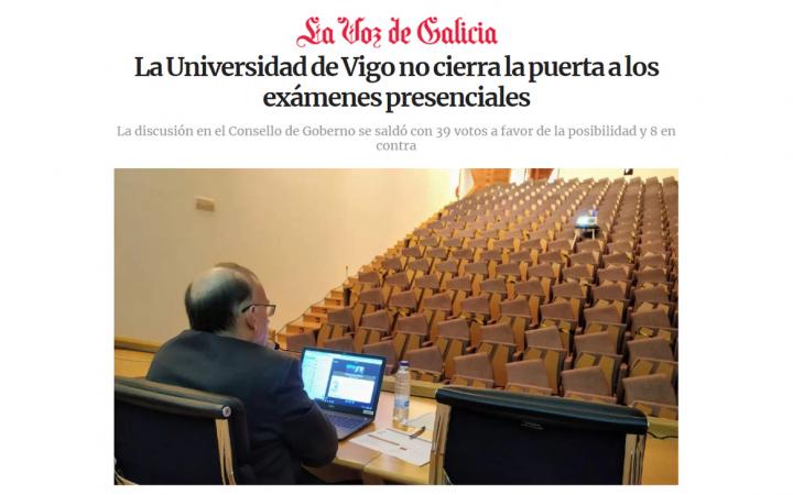 Universidad de Vigo fin de curso Galicia