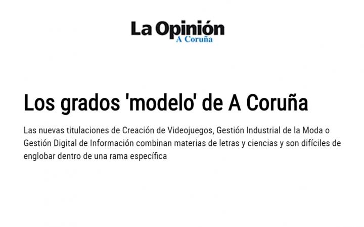 Estudios de grado Galicia