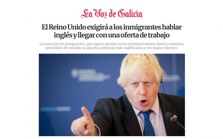 Reino Unido inmigración