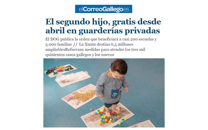 Gratuidad segundo hijo guarderías privadas