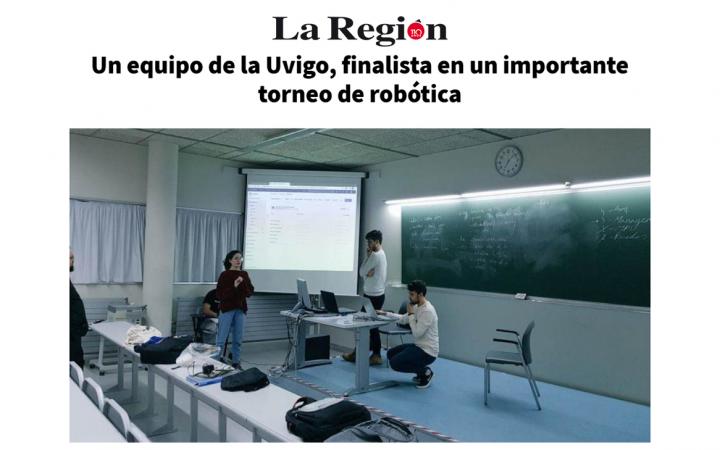 UVigo Galicia finalista torneo robótica