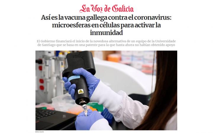 Vacuna gallega contra el coronavirus