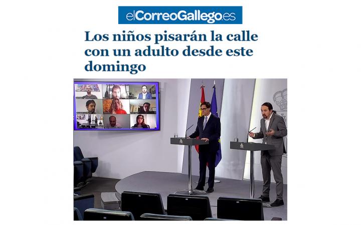 Desescalada confinamiento niños Galicia