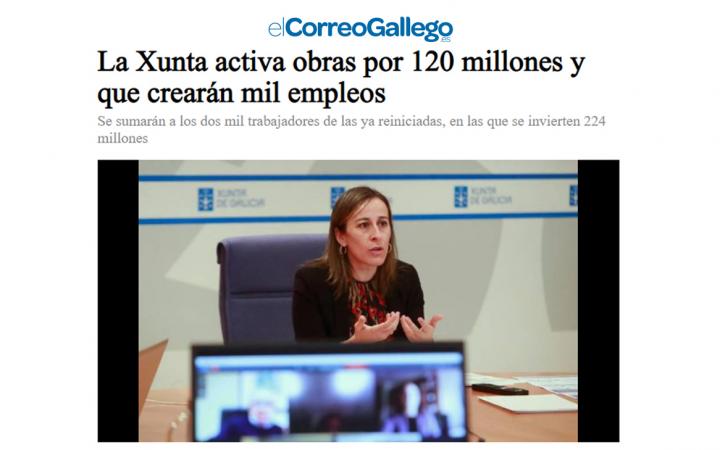 Galicia recuperación económica creación empleo