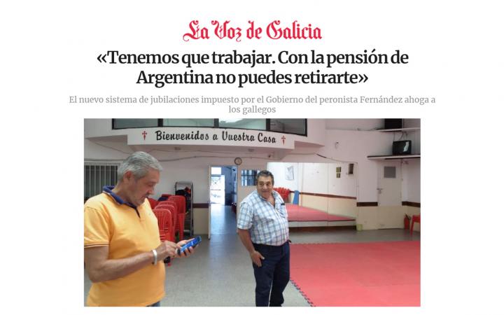 Emigrantes gallegos Argentina