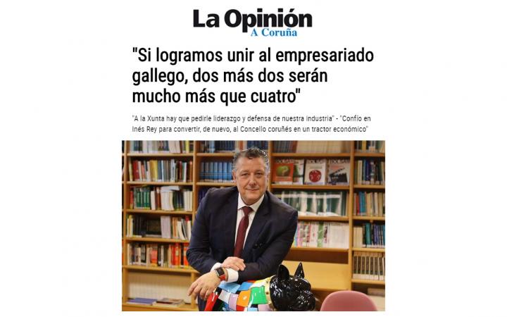 Venancio Salcines, director general de Cesuga 