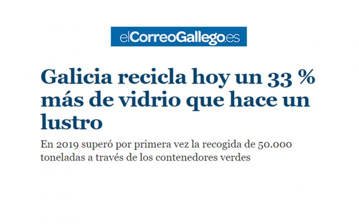 Galicia reciclaje vidrio