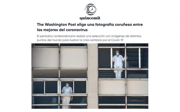 The Washington Post fotografía Galicia coronavirus
