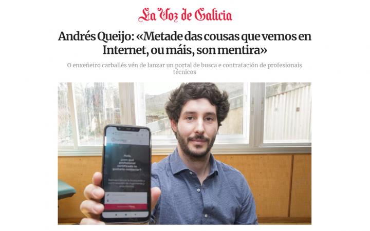 Andrés Queijo emprendedor Galicia