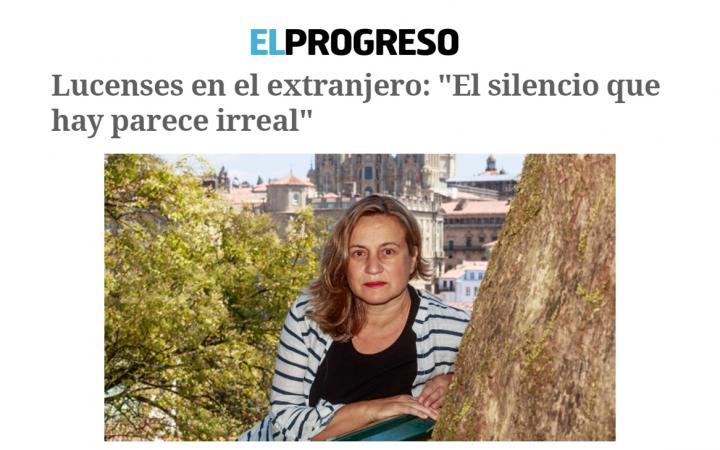 Lucenses en el extranjero pandemia