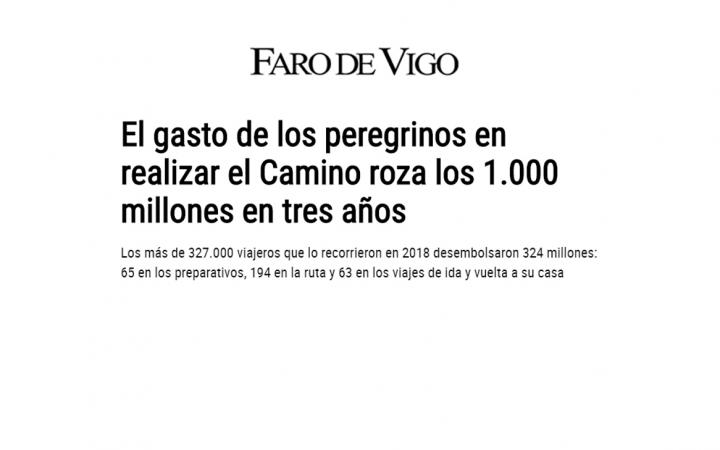 Peregrinos Camino Galicia