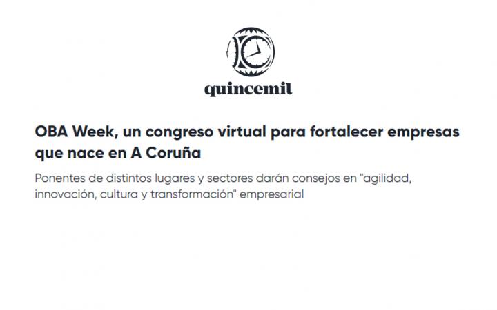 Congreso virtual empresarial Oba Week Galicia
