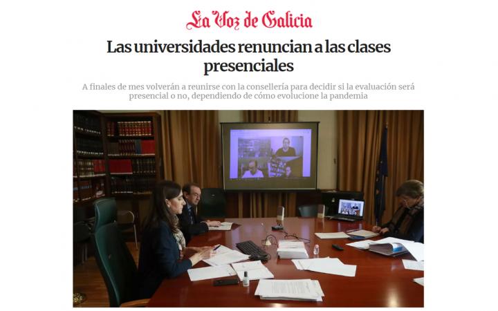 Las universidades renuncian a las clases presenciales