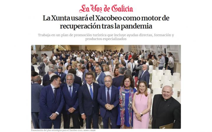 Xacobeo, motor de recuperación Galicia