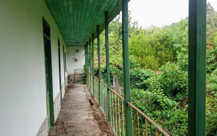 Balconada Casa da Poza Galicia