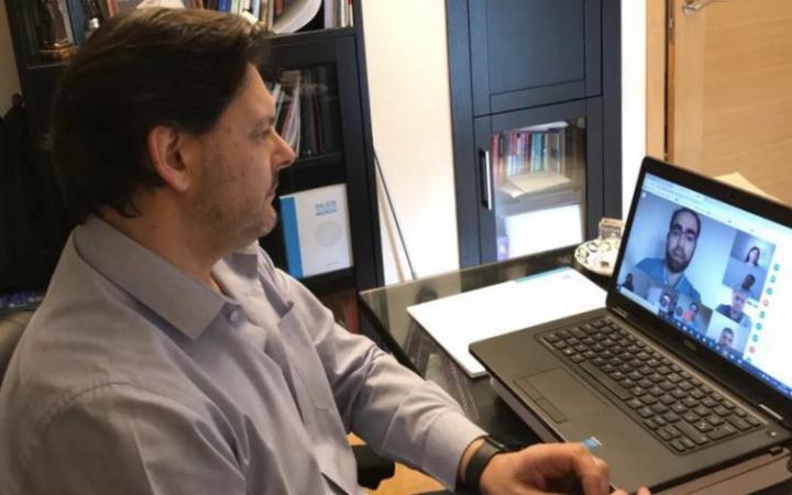 Reunión de Miranda con los gallegos en el exterior