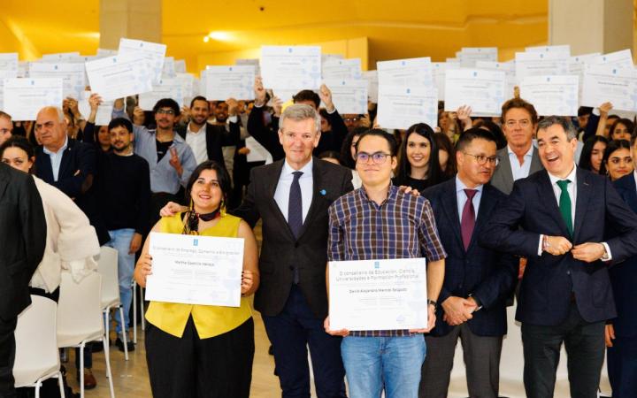 Acto de entrega de diplomas BEME 2026