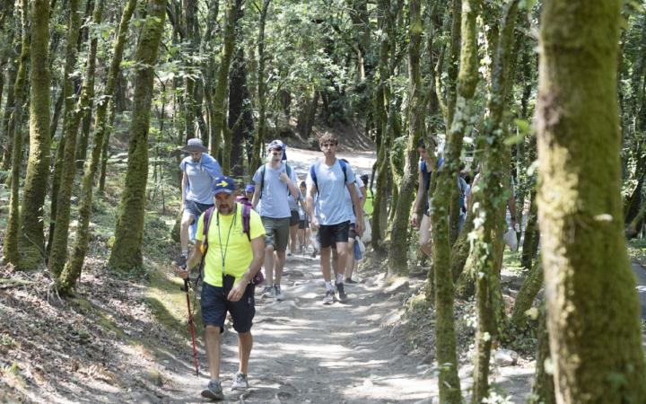 Participantes en el Conecta con Galicia no Camiño