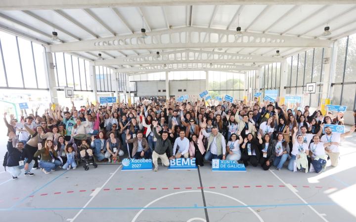 Imagen de grupo de los becarios de la 10º promoción 