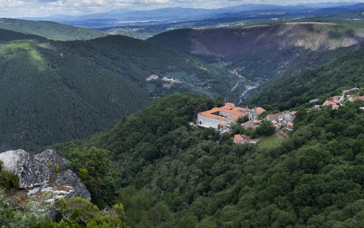 Monasterio de Santo Estevo de Ribas do Sil, Ribeira Sacra, Galicia