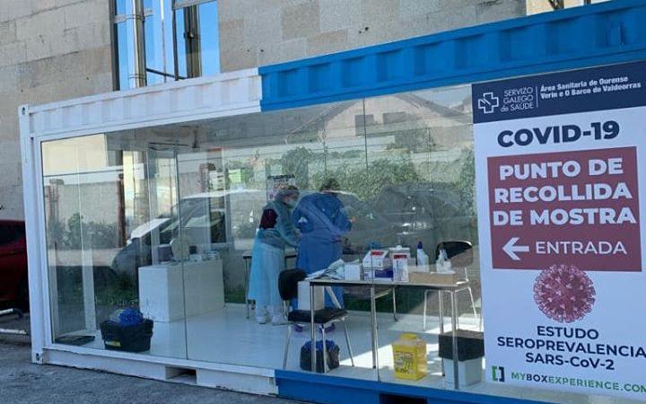 Box cedido para la recogida de muestras en Ourense. Foto: MyBOXExperience